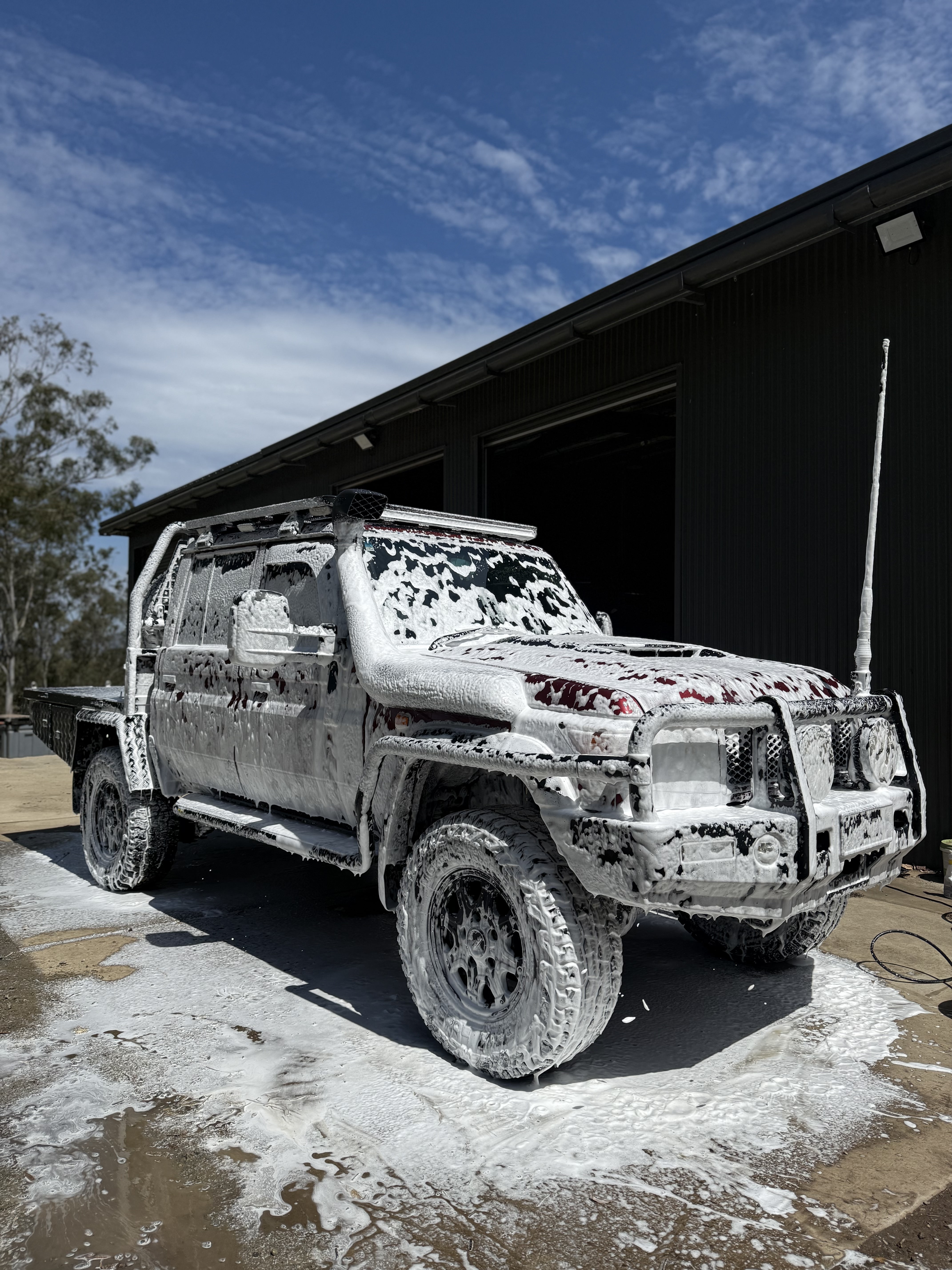 Car detailing result